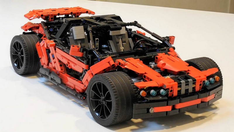 Lego Technic Rugget Supercar MOC