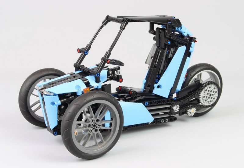 Lego technic Leaning Tricycle MOC