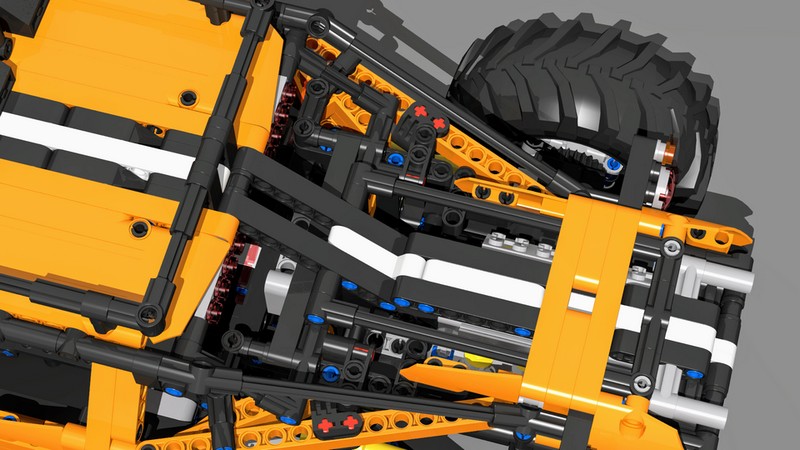 Lego Technic Greyhound — 4WD RC Багги с BuWizz