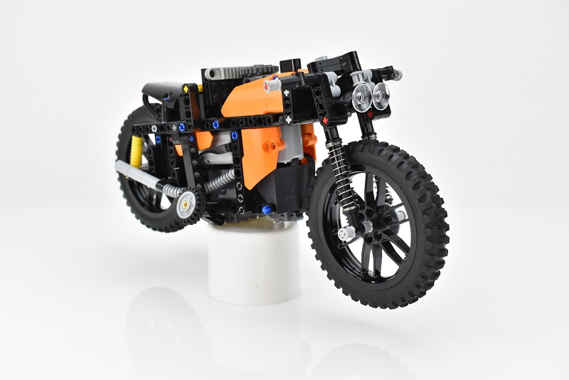 Lego Technic Fast RC Motorcycle with BuWizz 2.0