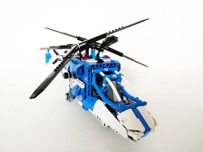 Lego Technic Police Helicopter Manta MOC
