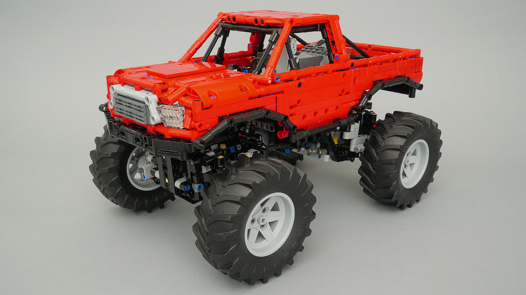 Lego Technic Monster Truck With Automated Differential Lock