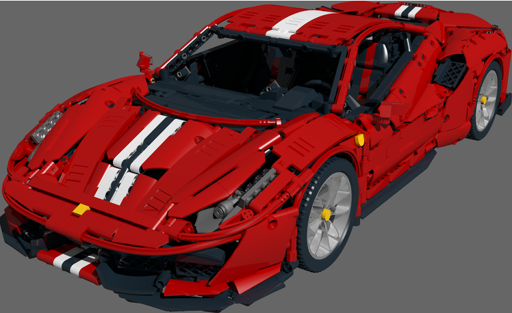 Lego Technic Ferrari 488 Pasta